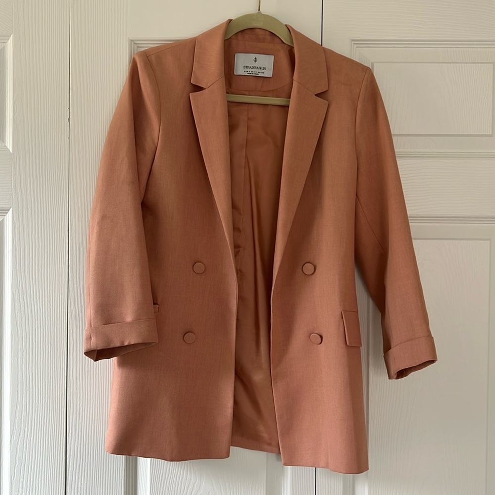Stradivarius Pink Blazer S